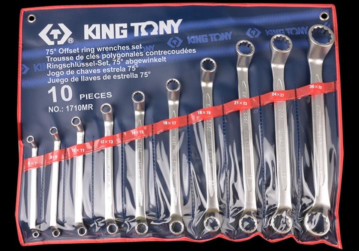 1710MR King tony Набор ключей накидные 10шт. (6-32 мм)