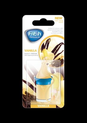 WB10 Fresh Way Ароматизатор Wood Blister, Аромат: Vanilla (ваниль)