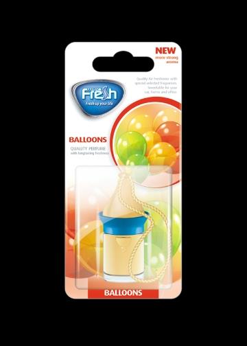 WB33 Fresh Way Ароматизатор Wood Blister, Аромат: Sweet balloons (жуйка)