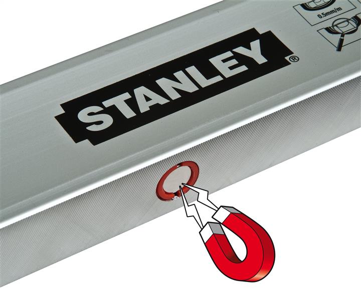 Stanley STHT1-43111 Рівень "Stanley Classic Box Level" : магнітний, 2 капсули, L 600 мм STHT143111: Приваблива ціна - Купити в Україні на EXIST.UA!