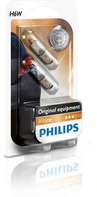Philips 24720930 Лампа розжарювання H6W 12V 6W 24720930: Купити в Україні - Добра ціна на EXIST.UA!