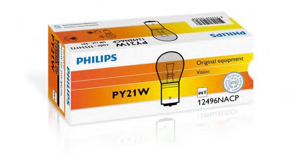 Philips 52534173 Лампа розжарювання жовта PY21W 12V 21W 52534173: Купити в Україні - Добра ціна на EXIST.UA!