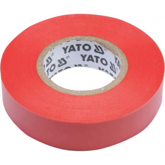 Yato YT-81592 Ізоляційна стрічка 15 мм х 20 м, червона YT81592: Купити в Україні - Добра ціна на EXIST.UA!
