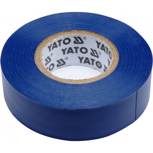 Yato YT-81651 Ізоляційна стрічка 19 мм х 20 м, синя YT81651: Купити в Україні - Добра ціна на EXIST.UA!