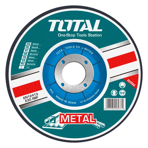 Total Tools TAC2211251 Коло відрізне по металу TOTAL TAC2211251 125х3.0х22.2м TAC2211251: Купити в Україні - Добра ціна на EXIST.UA!