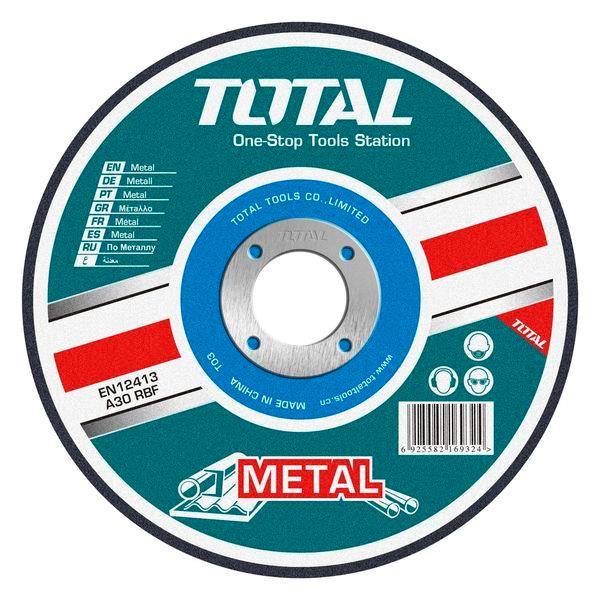 Total Tools TAC2232301 Абразивний ріжучий диск по металу Total TAC2232301 230х6.0х22.2мм TAC2232301: Купити в Україні - Добра ціна на EXIST.UA!