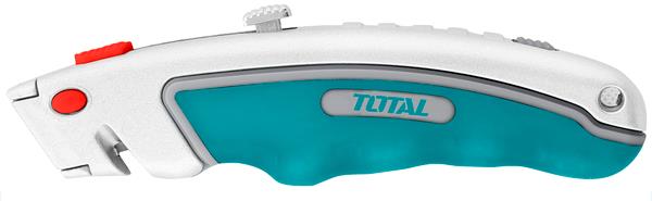 Total Tools THT512611 Ніж TOTAL THT512611 універс, висувне лезо 19x61мм. + 6 лез THT512611: Приваблива ціна - Купити в Україні на EXIST.UA!