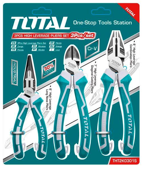 Total Tools THT2K0301S Набір плоскогубців TOTAL THT2K0301S 3шт THT2K0301S: Купити в Україні - Добра ціна на EXIST.UA!