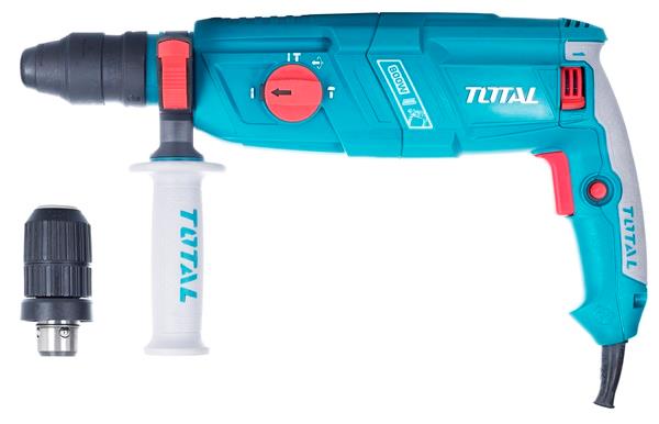 Total Tools Перфоратор TOTAL TH308266-2 SDS-Plus, 800Вт, 0-1200об&#x2F;хв + патрон – ціна