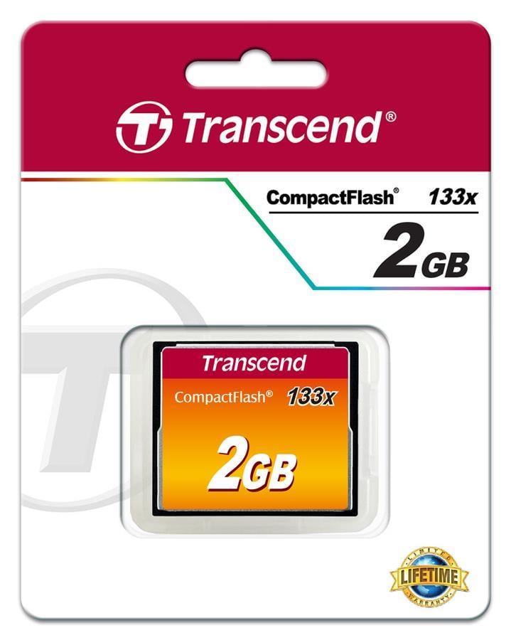 Transcend TS2GCF133 Карта пам'ятi Transcend 2GB CF 133X TS2GCF133: Приваблива ціна - Купити в Україні на EXIST.UA!
