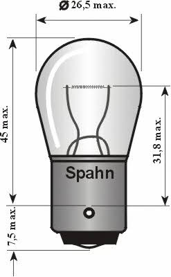 Spahn gluhlampen BL2010 Лампа розжарювання P21W 12V 21W BL2010: Купити в Україні - Добра ціна на EXIST.UA!