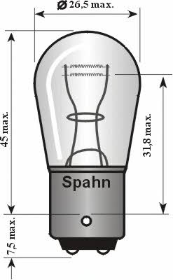 Spahn gluhlampen BL2014 Лампа розжарювання P21/5W 12V 21/5W BL2014: Купити в Україні - Добра ціна на EXIST.UA!