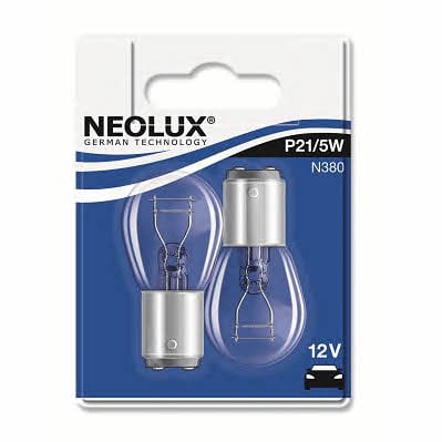 Neolux N380-02B Лампа розжарювання P21/5W 12V 21/5W N38002B: Купити в Україні - Добра ціна на EXIST.UA!