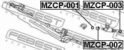 Купити Febest MZCP001 – суперціна на EXIST.UA!