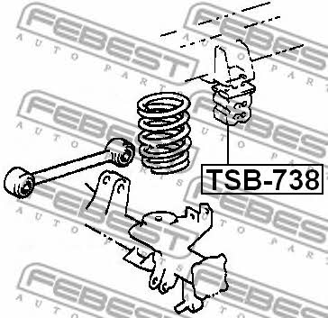 Купить Febest TSB738 – отличная цена на EXIST.UA!