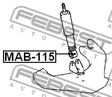 Купити Febest MAB-115 за низькою ціною в Україні!