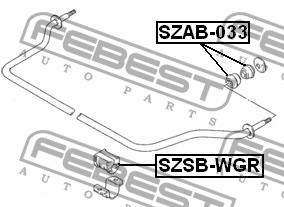 Купить Febest SZAB-033 по низкой цене в Украине!