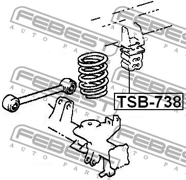 Febest Отбойник амортизатора – цена 1296 UAH