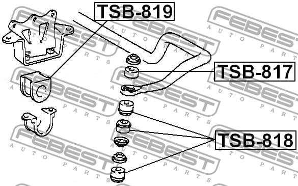 Купить Febest TSB818 – отличная цена на EXIST.UA!