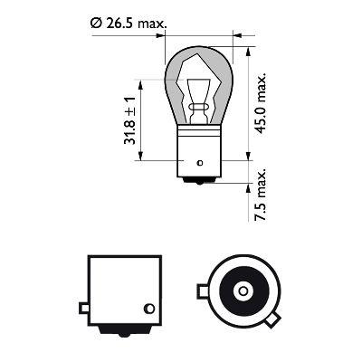Купить Philips 12496SVB2 – отличная цена на EXIST.UA!