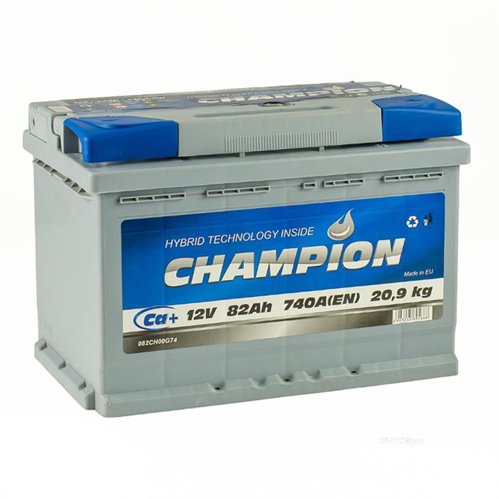 Champion Battery CHG82-0 Акумулятор Champion Battery 12В 82Ач 740А(EN) R+ CHG820: Купити в Україні - Добра ціна на EXIST.UA!