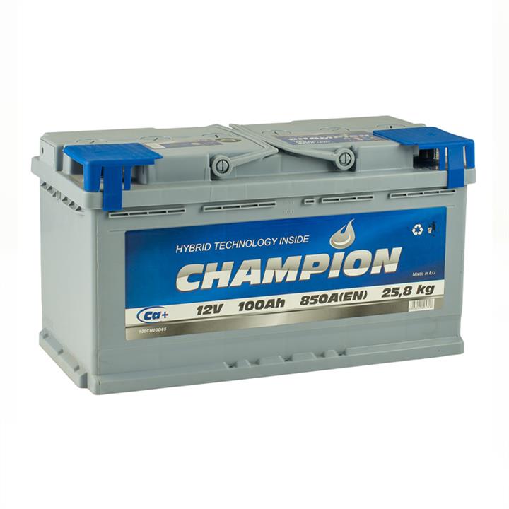 Champion Battery CHG100-0 Акумулятор Champion Battery 12В 100Ач 850А(EN) R+ CHG1000: Купити в Україні - Добра ціна на EXIST.UA!