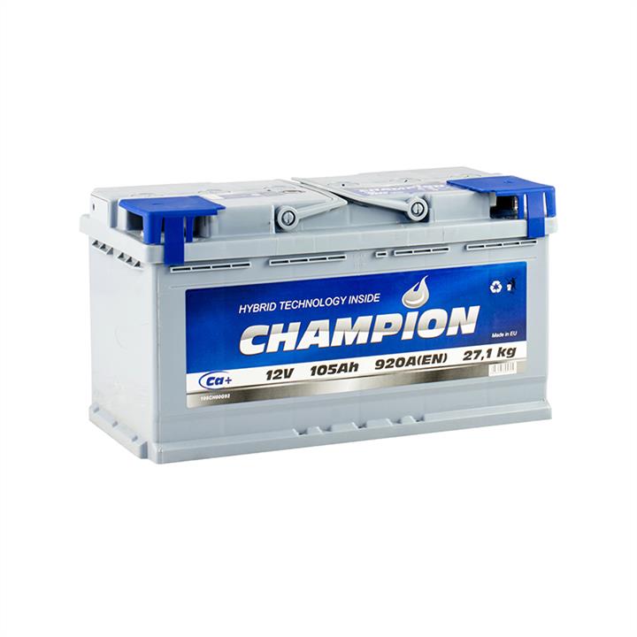 Champion Battery CHG105-0 Акумулятор Champion Battery 12В 105Ач 920А(EN) R+ CHG1050: Купити в Україні - Добра ціна на EXIST.UA!