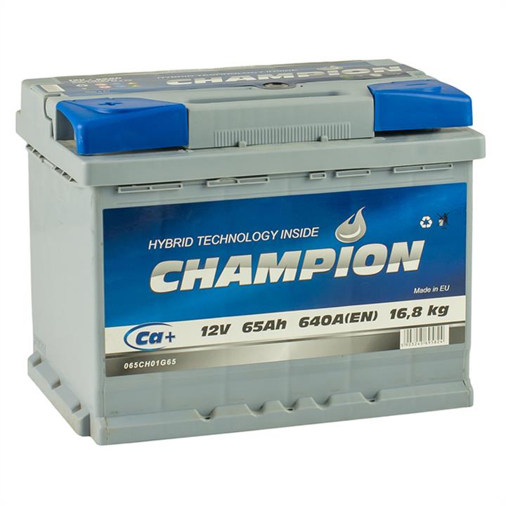 Champion Battery CHG65-1 Акумулятор Champion Battery 12В 65Ач 640А(EN) L+ CHG651: Приваблива ціна - Купити в Україні на EXIST.UA!