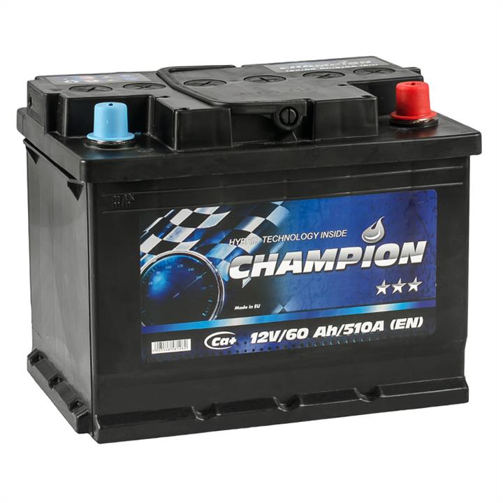 Champion Battery CHB60-0 Акумулятор Champion Battery Black 12В 60Ач 510А(EN) R+ CHB600: Приваблива ціна - Купити в Україні на EXIST.UA!