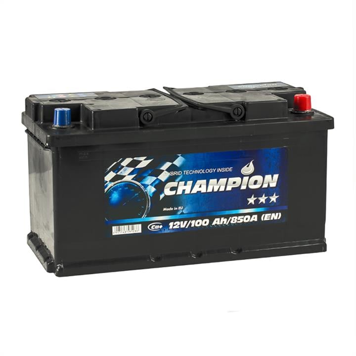 Champion Battery CHB100-0 Акумулятор Champion Battery Black 12В 100Ач 850А(EN) R+ CHB1000: Купити в Україні - Добра ціна на EXIST.UA!