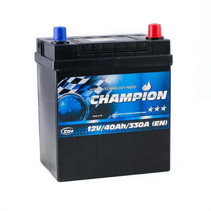 Champion Battery CHBJ40-0 Акумулятор Champion Battery Black_ japan 12В 40Ач 330А(EN) R+ CHBJ400: Купити в Україні - Добра ціна на EXIST.UA!
