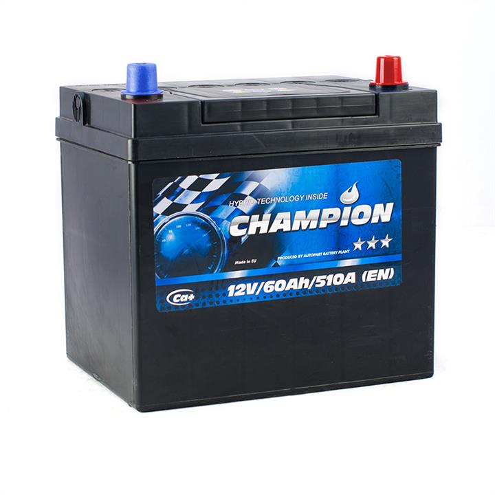 Champion Battery CHBJ60-0 Акумулятор Champion Battery Black_ japan 12В 60Ач 510А(EN) R+ CHBJ600: Приваблива ціна - Купити в Україні на EXIST.UA!