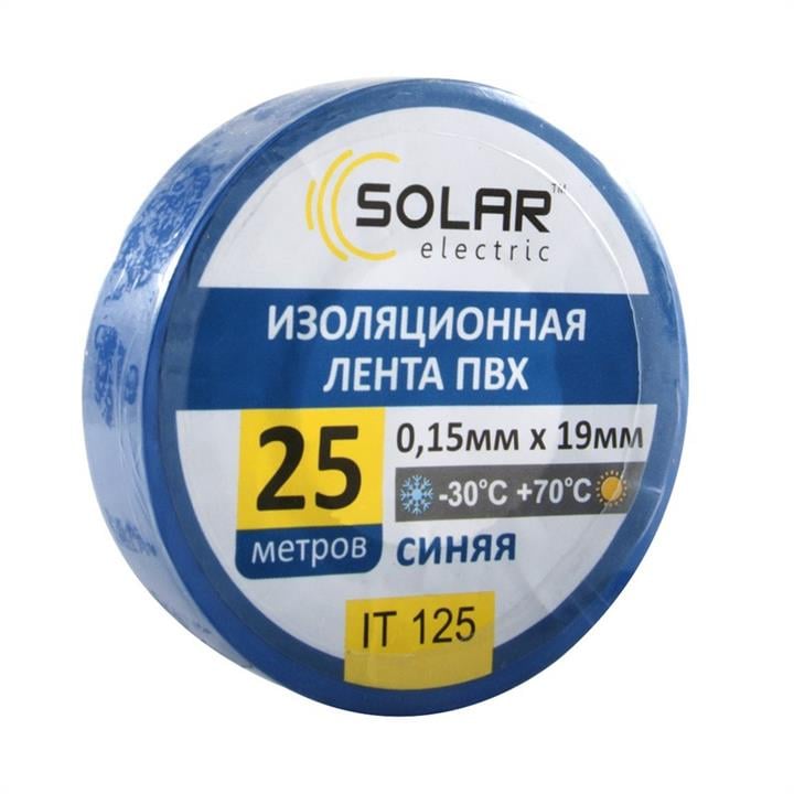 Solar IT125 Ізолента синя, 25 м IT125: Купити в Україні - Добра ціна на EXIST.UA!