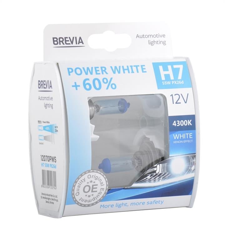 Brevia 12070PWS Лампа галогенна 12В H7 55Вт 12070PWS: Купити в Україні - Добра ціна на EXIST.UA!
