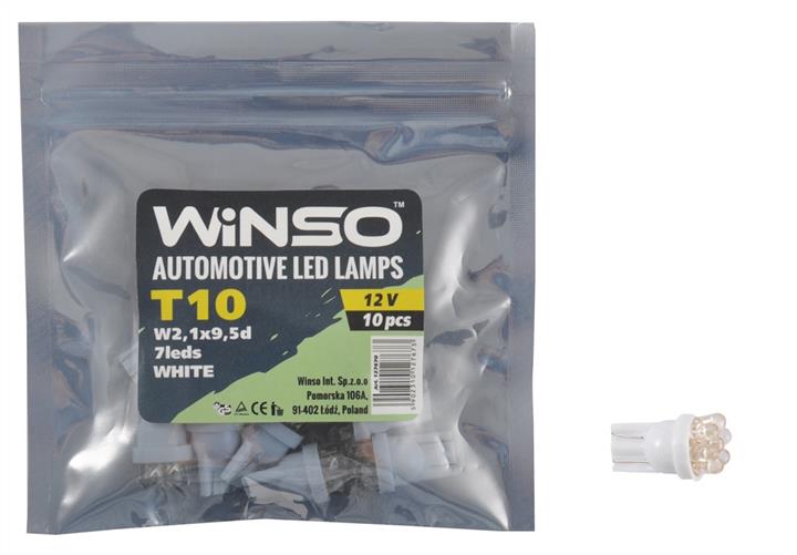 Winso 127670 Лампа світлодіодна T10 12V W2,1x9,5d (10 шт.) 127670: Купити в Україні - Добра ціна на EXIST.UA!