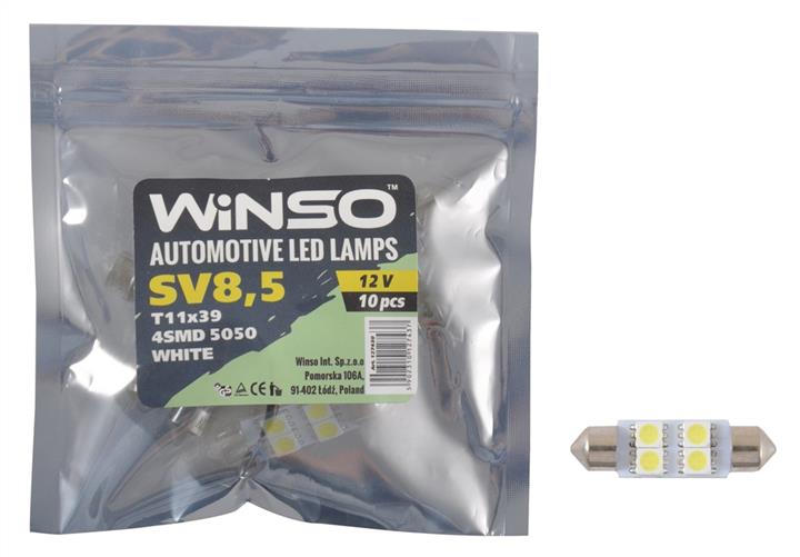 Winso 127430 Лампа світлодіодна Festoon 39 12V SV8,5 (10 шт.) 127430: Купити в Україні - Добра ціна на EXIST.UA!
