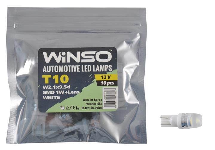 Winso 127540 Лампа світлодіодна T10 12V W2,1x9,5d (10 шт.) 127540: Купити в Україні - Добра ціна на EXIST.UA!