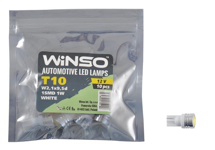Winso 127230 Лампа світлодіодна T10 12V W2,1x9,5d (10 шт.) 127230: Купити в Україні - Добра ціна на EXIST.UA!