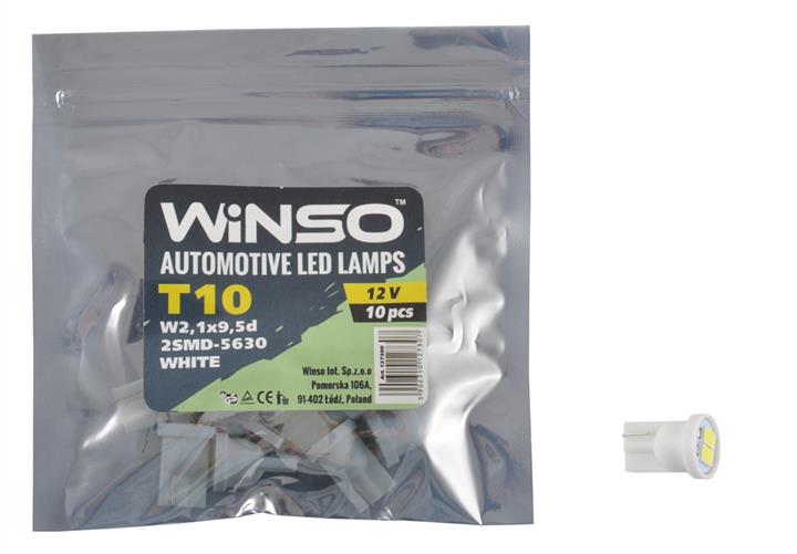 Winso 127300 Лампа світлодіодна T10 12V W2,1x9,5d (10 шт.) 127300: Купити в Україні - Добра ціна на EXIST.UA!