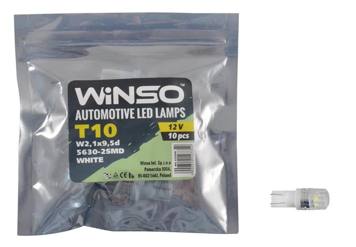 Winso 127350 Лампа світлодіодна T10 12V W2,1x9,5d (10 шт.) 127350: Купити в Україні - Добра ціна на EXIST.UA!