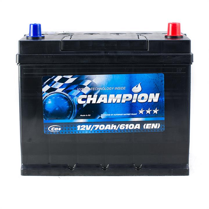 Champion Battery CHBJ70-0 Акумулятор Champion Battery Black_ japan 12В 70Ач 610А(EN) R+ CHBJ700: Приваблива ціна - Купити в Україні на EXIST.UA!