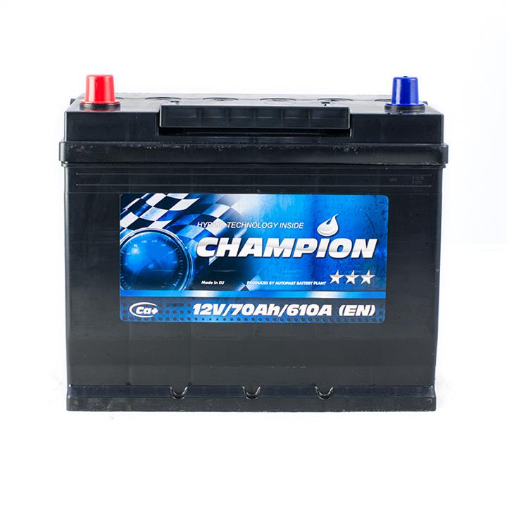 Champion Battery CHBJ70-1 Акумулятор Champion Battery Black_ japan 12В 70Ач 610А(EN) L+ CHBJ701: Приваблива ціна - Купити в Україні на EXIST.UA!