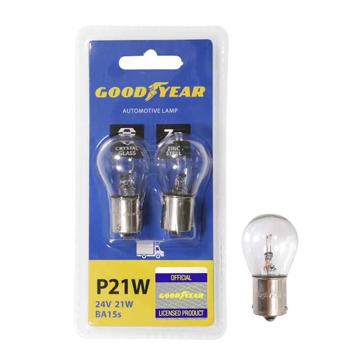Goodyear GY012422 Лампа розжарювання P21W 24V 21W GY012422: Купити в Україні - Добра ціна на EXIST.UA!