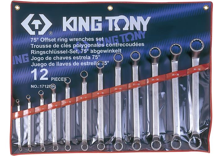 1712MR King tony Набор ключей накидных 12шт. (6-32мм)