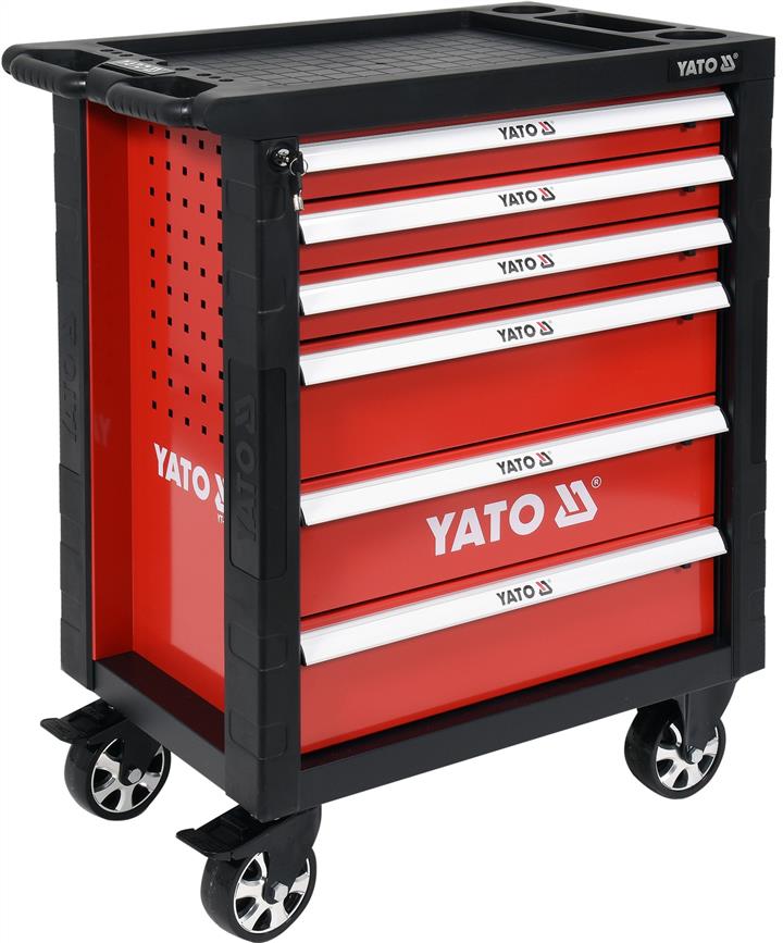 Yato Візок на колесах з інструментом, 6 ящиків, 177 елементов, 975х765х465 мм – ціна 27491 UAH