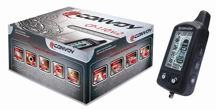 CONVOY CP-110 LCD Автосигналізація Convoy CP110LCD: Купити в Україні - Добра ціна на EXIST.UA!