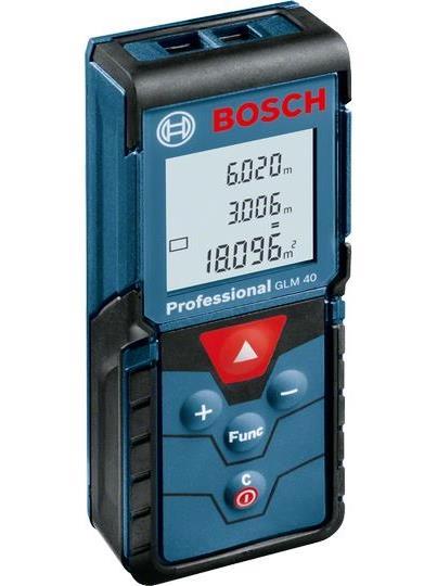 Bosch 0 601 072 902 Далекомiр BOSCH GLM 40 Prof. лазерний. 0.15-40м 0601072902: Купити в Україні - Добра ціна на EXIST.UA!