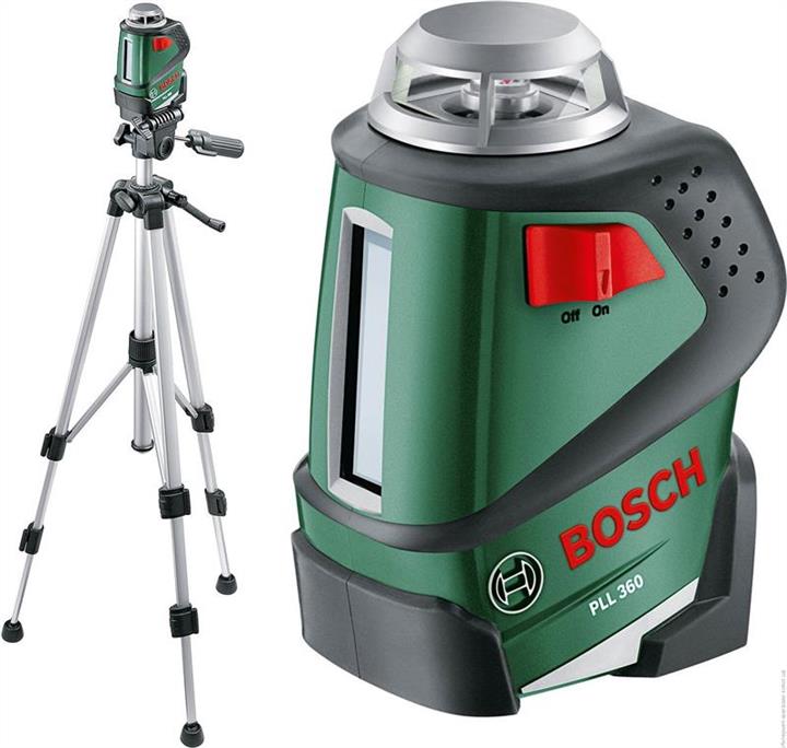 Bosch 0 603 663 001 Нiвелiр Bosch PLL 360 Set лазерний зi штативом 0603663001: Приваблива ціна - Купити в Україні на EXIST.UA!