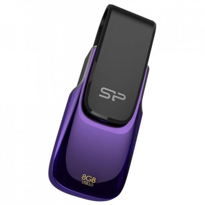 Silicon Power SP008GBUF3B31V1U Накопичувач Silicon Power 8GB USB 3.0 Blaze B31 Purple SP008GBUF3B31V1U: Купити в Україні - Добра ціна на EXIST.UA!