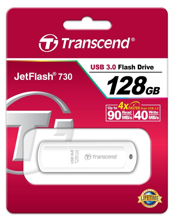 Transcend TS128GJF730 Накопичувач Transcend 128GB USB 3.0 JetFlash 730 TS128GJF730: Купити в Україні - Добра ціна на EXIST.UA!